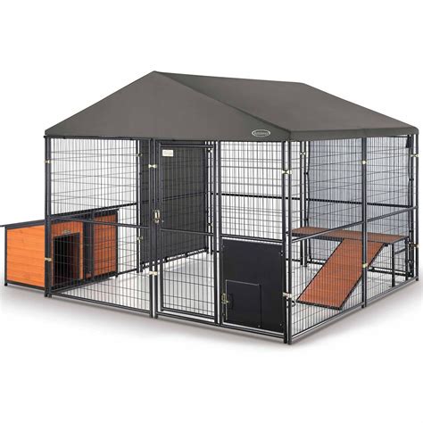 metal kennel as dig house|retriever kennel for dogs.